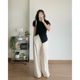 KAYY. Áo pull vặn eo tay gập _ A8934 (ảnh thật)