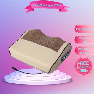Gối massage cổ vai gáy, máy massage hồng...
