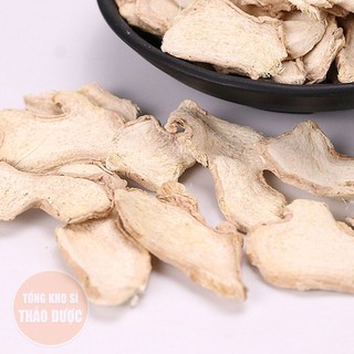 Gừng khô thái lát 1kg, can khương, gừng ta sạch, cay thơm, dùng pha trà, giải cảm, tốt cho sức khỏe