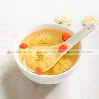 Hoa cúc trắng 1kg, trà hoa cúc khô, nguyên bông trắng đẹp, trà bạch cúc, tốt cho sức khoẻ