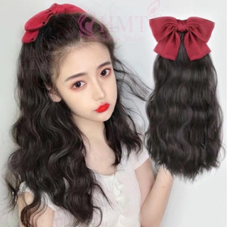 Tóc giả cột xù kèm nơ ❤️FREESHIP❤️ tóc giả cột