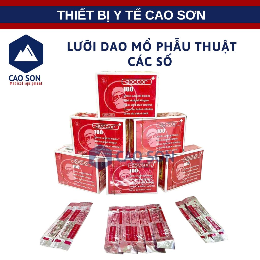 Lưỡi dao mổ số 15 hộp 100