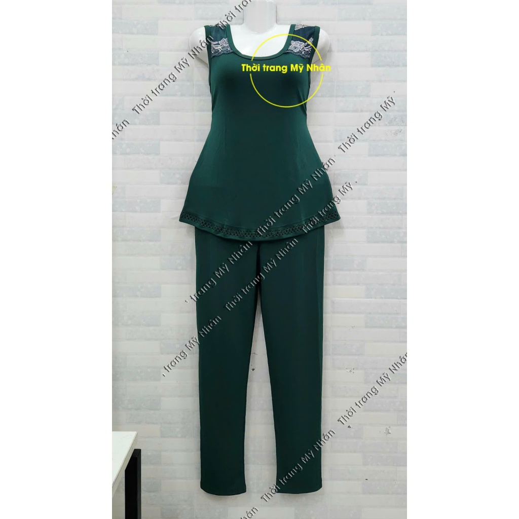 Đồ bộ thun lạnh lửng cánh tiên đẹp