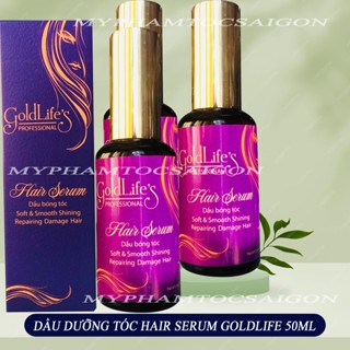 (CHÍNH HÃNG) Serum dưỡng bóng tóc phục hồi tóc xơ chẻ ngọn goldlife 50ml