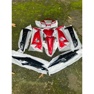 DÀN ÁO - BỘ VỎ NHỰA Wave Alpha 100 - Wave 50cc - Wave Rs màu đỏ kendy-đen