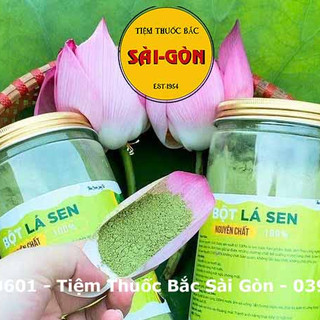 Bột Lá Sen Sấy Khô 500GRAM (Thơm, Sạch, Luôn có date mới)