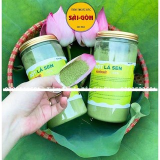 Bột Lá Sen Sấy Khô 500GRAM (Thơm, Sạch, Luôn có date mới)