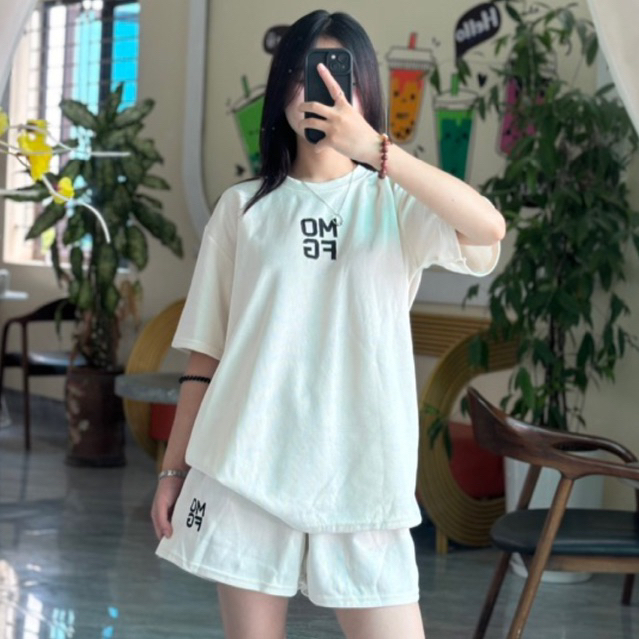Set Bộ Thêu Mog 2 Màu Chất Mịn Freesize
