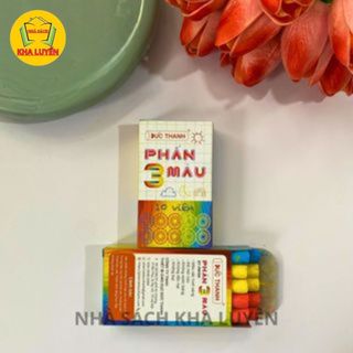Combo 03/ 02/ 01 hộp Phấn Trắng Không Bụi Đức Thanh/ Thiên Long/Mic (12 Viên/Hộp)
