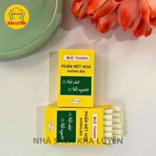 Combo 03/ 02/ 01 hộp Phấn Trắng Không Bụi Đức Thanh/ Thiên Long/Mic (12 Viên/Hộp)