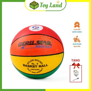 [Geru Star] Bóng Rổ Cao Su 8 Màu Banh Size Số 5 6 7 Chính Hãng 100% Đồ Chơi Thể Thao Phụ Kiện Trẻ Em