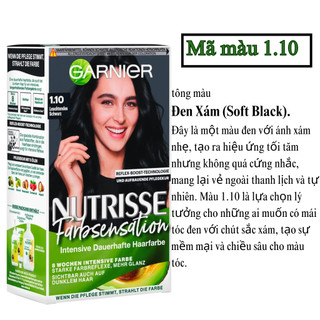 Thuốc nhuộm tóc garnier nutrisse creme Đức
