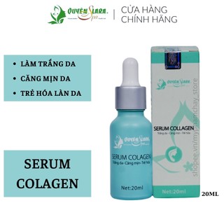 [chính hãng] Tinh Chất Dưỡng Da Serum Collagen Quyên Lara Dưỡng Trắng, Cấp Ẩm Và Trẻ Hóa Da, Chống Lão Hóa Da