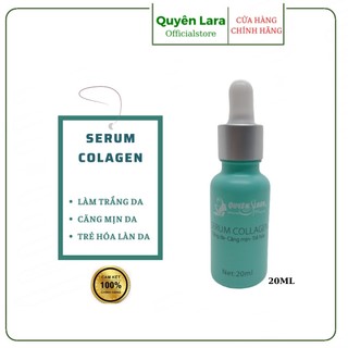 [chính hãng] Tinh Chất Dưỡng Da Serum Collagen Quyên Lara Dưỡng Trắng, Cấp Ẩm Và Trẻ Hóa Da, Chống Lão Hóa Da