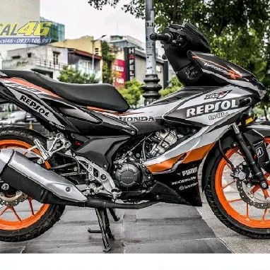 Tem Rời Winner X Rep Sol Dán Xe Đen