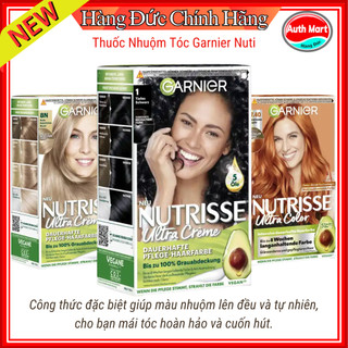 Thuốc nhuộm tóc garnier nutrisse creme Đức