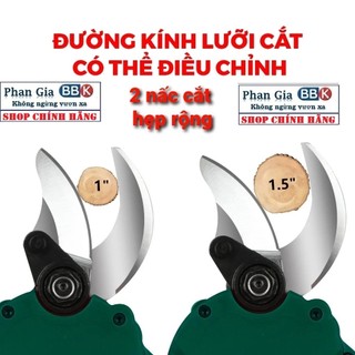 [CHÍNH HÃNG] Máy Cắt Cành Pin WORKFIX 21V, Không chổi than, Máy Siêu Khỏe Công Suất 1800W - Bảo Hành 12 Tháng