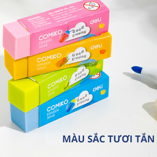 Gôm Tẩy Chì 2B Deli – Nhiều Màu – Tẩy sạch, ít vụn, không mòn giấy (1 chiếc)