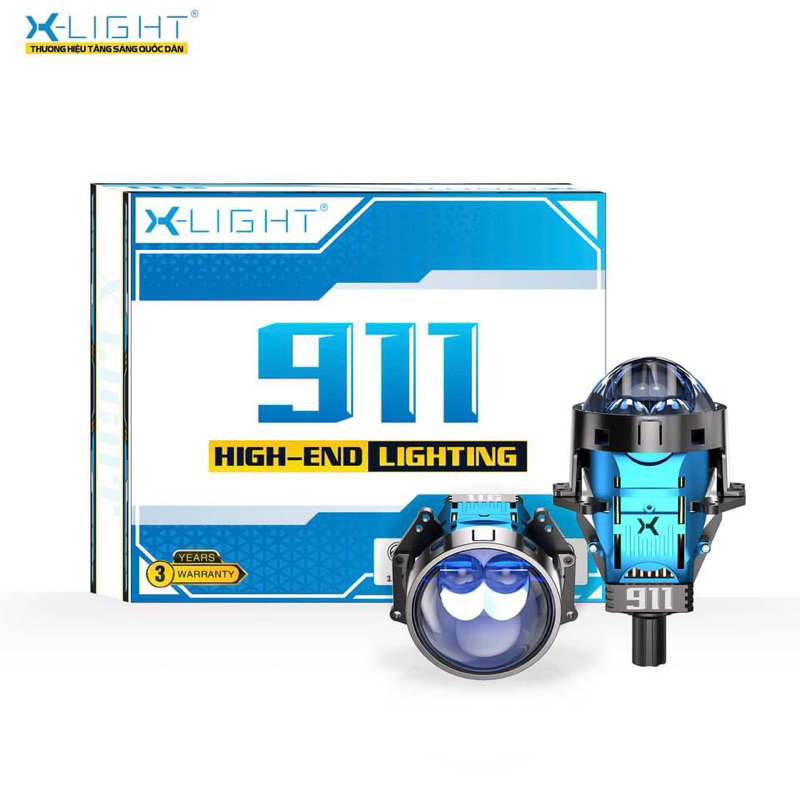 Đèn Bi Led SIÊU PHA X-LIGHT 911 Giá 1cặp