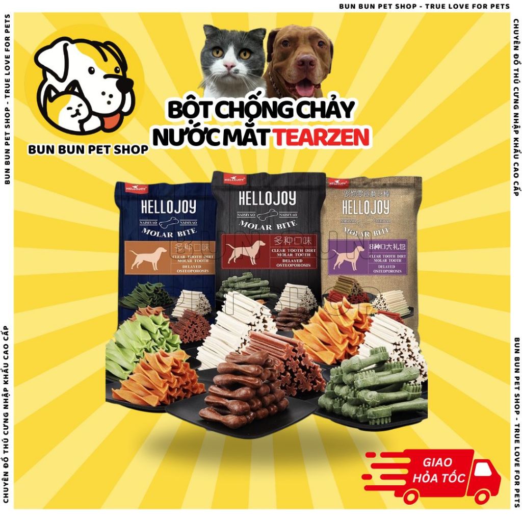 [800gr] Xương Gặm Cho Chó HelloJoy