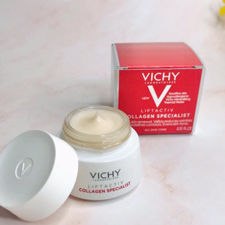  Kem dưỡng trắng trẻ hoá da Vichy liftactive collagen 15ml cao cấp 