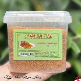 Muối Ô Mai BA THU chính hiệu 500gr - Đặc Sản Hà Nội - Muối chấm trái cây chua siêu ngon - Hũ Nhựa Đẹp