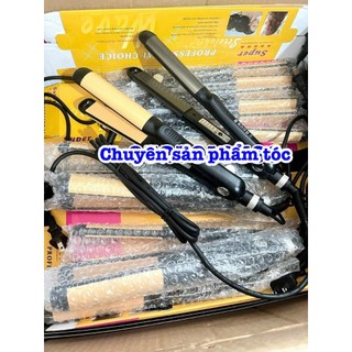 ✅Máy uốn duỗi tóc cao cấp 2in1 119 chuyên nghiệp với 5 mức nhiệt độ 140-220°C, bề mặt ceremic chống dính, thiết kế gọn