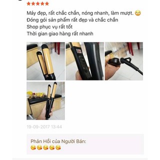 ✅Máy uốn duỗi tóc cao cấp 2in1 119 chuyên nghiệp với 5 mức nhiệt độ 140-220°C, bề mặt ceremic chống dính, thiết kế gọn