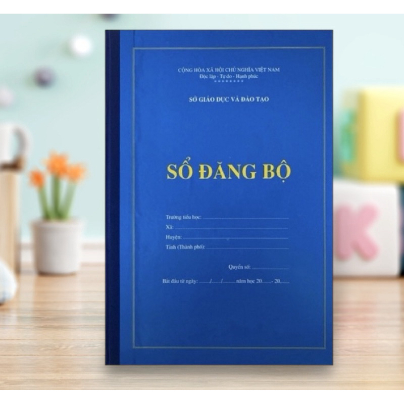 Sổ Đăng Bộ Tiểu Học Cấp 1