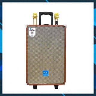 Loa kẹo kéo loa di động hát karaoke bluetooth Azpro AZ12 pro Bass 30 thùng gỗ