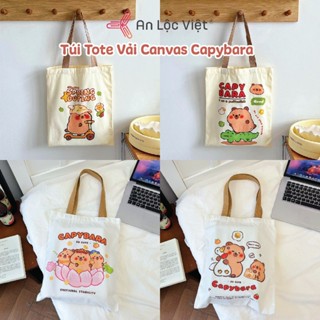 [HÀNG XINH GIÁ RẺ] Túi Tote, túi vải canvas, nhiều họa tiết dễ thương phù hợp đi làm, đi chơi