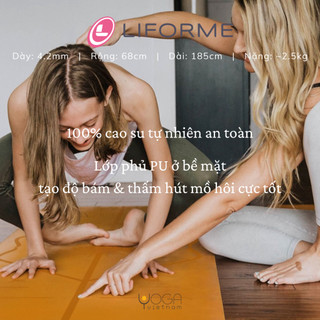 Thảm tập yoga Liforme Expression 4.2mm