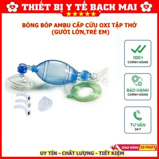 Bóng Bóp Cấp Cứu Ambu Người Lớn, Trẻ Em