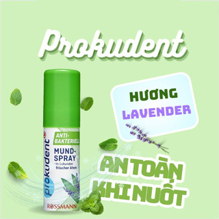 XỊT THƠM MIỆNG, KHÁNG KHUẨN DONTODENT, PROKUDEN ĐỨC 15ML