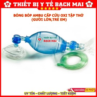Bóng Bóp Cấp Cứu Ambu Người Lớn, Trẻ Em