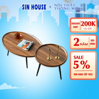 Bàn Trà, Bàn Trà Sofa, Bộ Bàn Trà Gỗ Phòng Khách Thiết Kế Sang Trọng