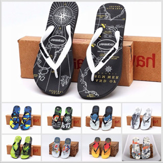 DÉP XỎ NGÓN NAM HAVANAS ĐẾ NẶNG - TÔNG NAM HOẠ TIẾT  - KẸP NAM