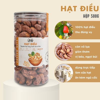 Hạt Điều DalatFarm - Hộp 500 g