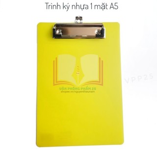 Trình ký nhựa A5.