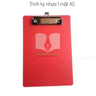 Trình ký nhựa A5.
