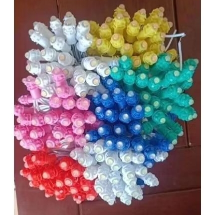 100c led đúc phi 5 đế 8 dùng điện 12v