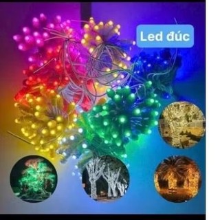 100c led đúc phi 5 đế 8 dùng điện 12v