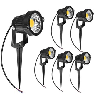 [GIAO HỎA TỐC] ĐÈN LED RỌI CẮM CỎ SÂN VƯỜN ĐẾ NGỒI ÁNH SÁNG VÀNG 5W