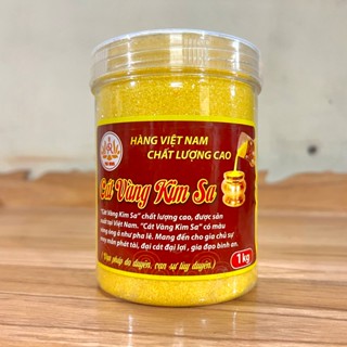 Hũ Cát Kim Sa, Cát Vàng Lư Hương hai màu Vàng (1kg) , Trắng cam kết giá tốt