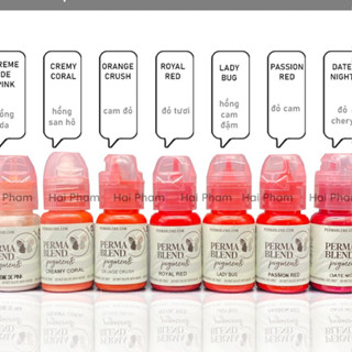 Mực Phun Xăm Perma Blend 15ml Chính Hãng, Mực Phun Xăm Mày Môi Mí Thẩm Mỹ