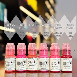 Mực Phun Xăm Perma Blend Chính Hãng Mỹ, Mực Phun Xăm Mày Môi Mí, Mực Bong Đậm