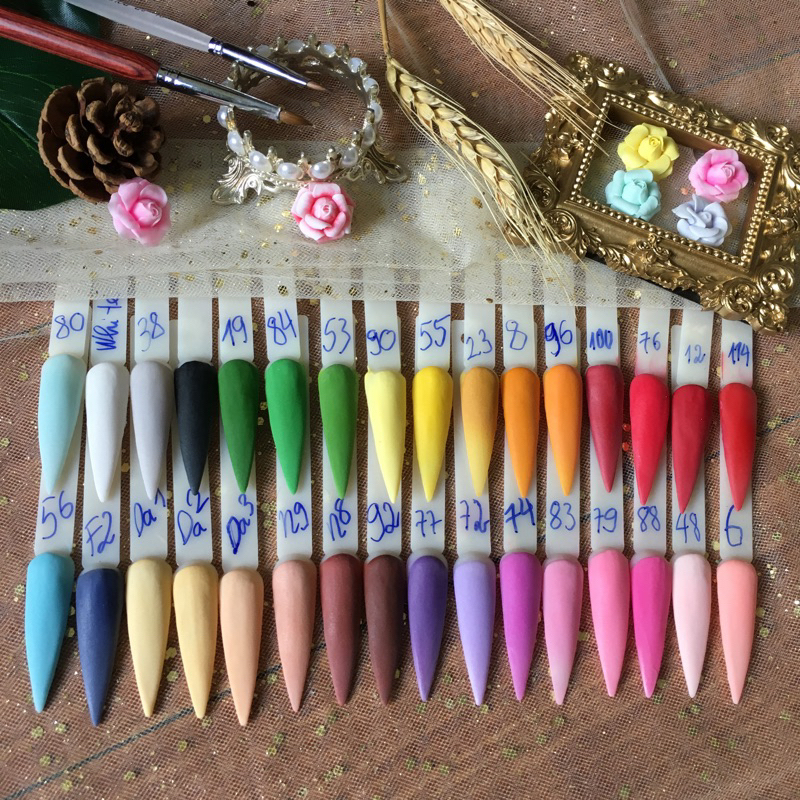 100g bột nail đắp móng, làm hoa
