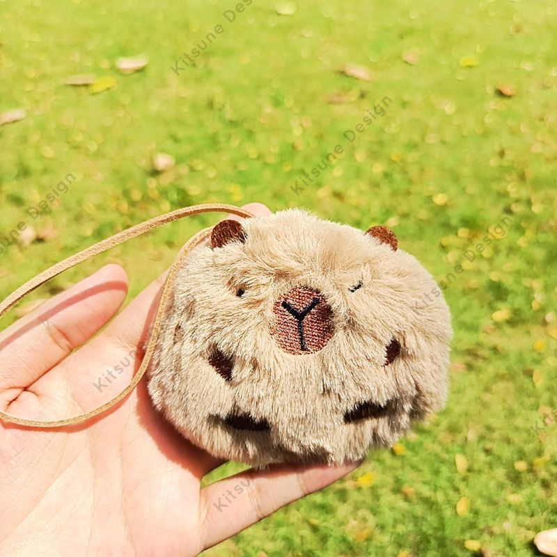 Móc khóa Capybara lông mềm