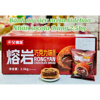 Sỉ thùng 2,5kg bánh mỳ siêu mềm aidebao chính hãng