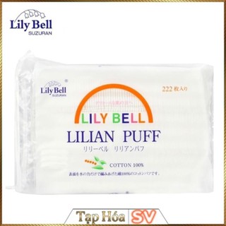 Bông tẩy trang Lily Bell 222 miếng